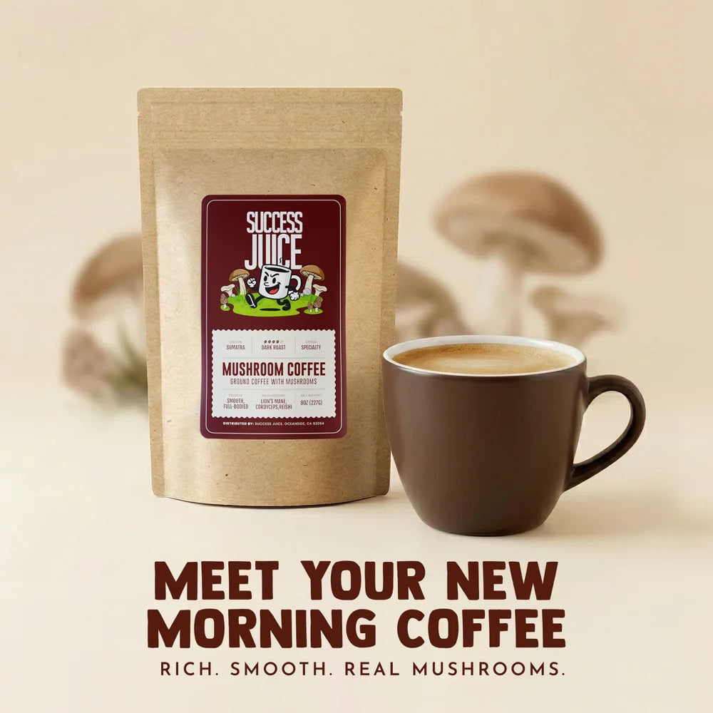 Success Juice Mushroom Coffee Dark Roast